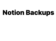 Notion Backups logo