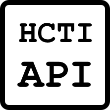 HCTI API logo